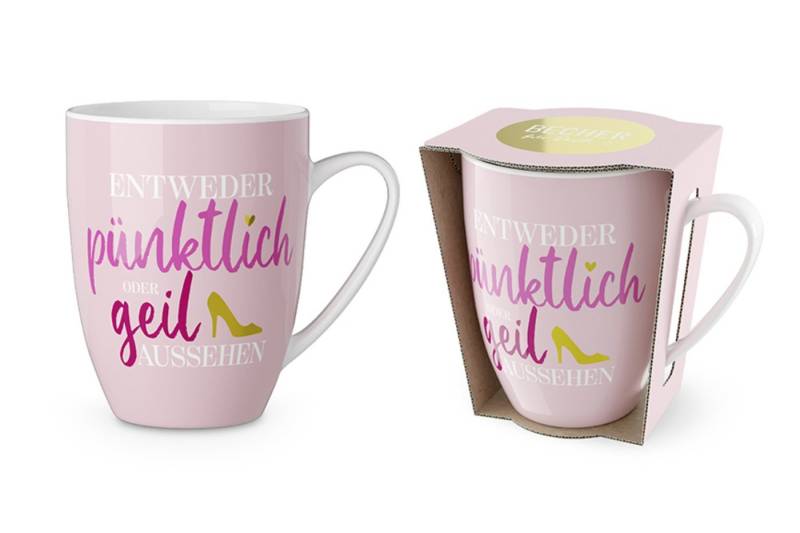 La Vida Geschenk für Dich Tasse La Vida Becher für Dich, 250ml, Serie Mädels, spülmaschinengeeignet von La Vida Geschenk für Dich