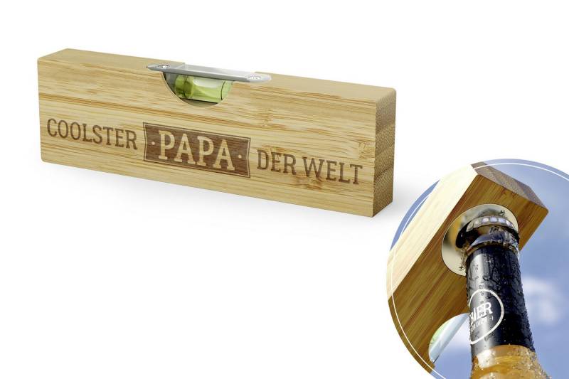 La Vida Dosenöffner Wasserwaage mit Flaschenöffner Bierbuddy Geschenk la vida Coolster von La Vida