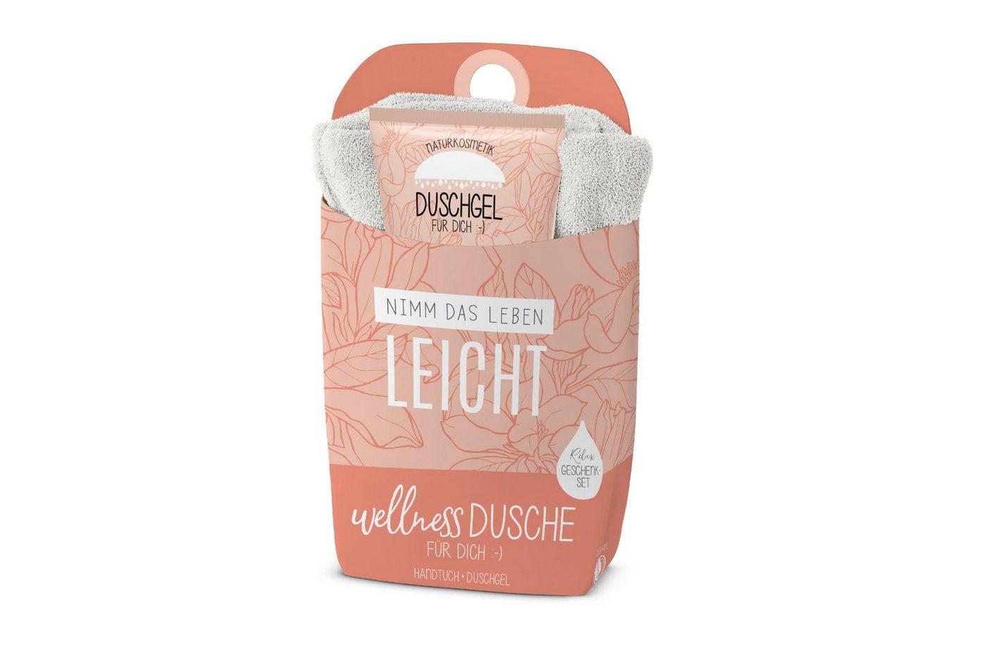 La Vida Handtuch Duschgel Pflegedusche Wellness-Dusche für Dich Geschenkset mit von La Vida