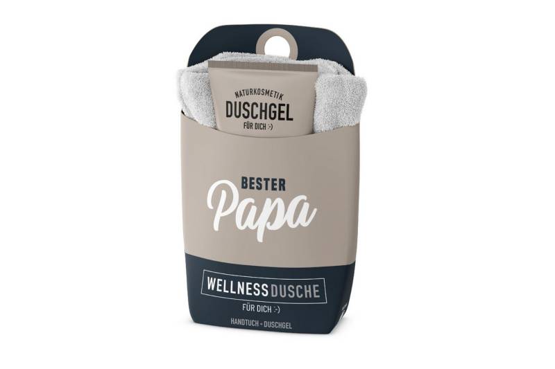 La Vida Handtuch Wellness-Dusche Geschenkset Duschgel Handtuch la vida Bester Papa von La Vida