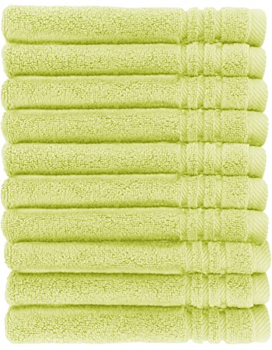 La Vida Premium Gästehandtuch-Set 10-teilig Grün, 100% Frottee-Baumwolle, 480g/m², weich und saugstark, fürs Badezimmer, Oeko-Tex 100 Zertifiziert, 10 x Gästetuch La Vida Premium Gästehandtuch-Set 10-teilig Grün, 100% Frottee-Baumwolle, 480g/m², weich und saugstark, fürs Badezimmer, Oeko-Tex 100 Zertifiziert, 10 x Gästetuch von La Vida