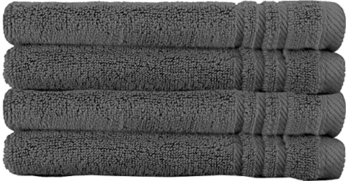 La Vida Premium Gästehandtuch-Set 4-teilig Anthrazit, 100% Frottee-Baumwolle, 480g/m², weich und saugstark, fürs Badezimmer, Oeko-Tex 100 Zertifiziert, 4 x Gästetuch La Vida Premium Gästehandtuch-Set 4-teilig Anthrazit, 100% Frottee-Baumwolle, 480g/m², weich und saugstark, fürs Badezimmer, Oeko-Tex 100 Zertifiziert, 4 x Gästetuch von La Vida