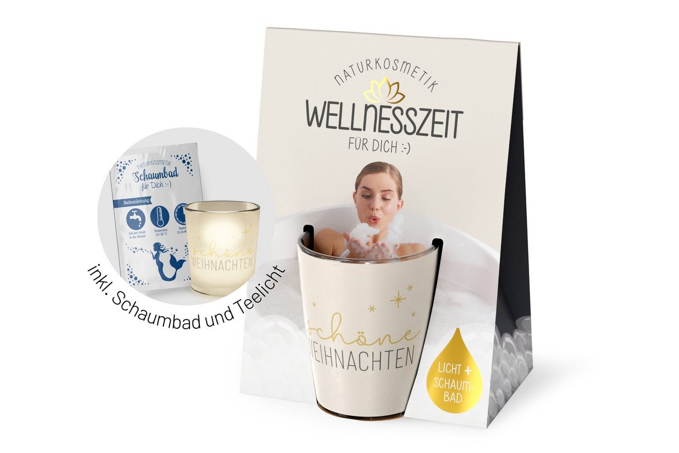 La Vida Windlicht Schaumbad Badezusatz Windlicht Wellnesszeit 40 ml Auswahl la vida von La Vida