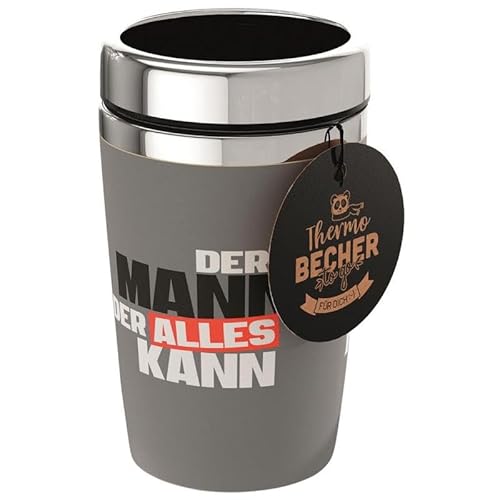La Vida Zeit für Dich Thermobecher to go 240 ml Der Mann der alles kann von La Vida