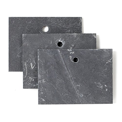 La Cordeline CJNAD2 3 Schilder Schiefer naturfarben 9,5 x 7 cm La Cordeline CJNAD2 3 Schilder Schiefer naturfarben 9,5 x 7 cm von La cordeline