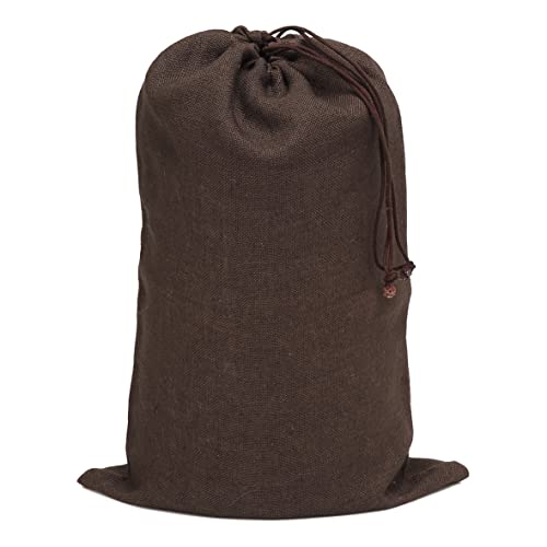 La Cordeline Jutebeutel Schokobraun zum Zuziehen 45 x 3 x 65 cm SACJLPFCH von La cordeline
