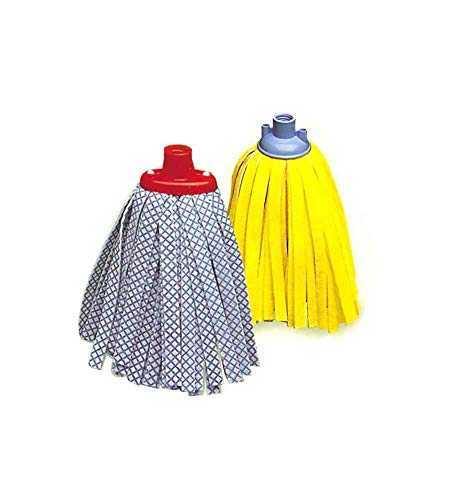 Wischmopp Bodenwischer die MOPPERIA 50 Streifen gelb [die MOPPERIA] von La mopperia