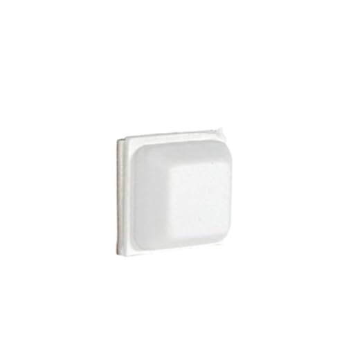 La zappa Nestchen, selbstklebend, 8 Stück, 15 x 15 x 6 mm (Weiß) von La zappa