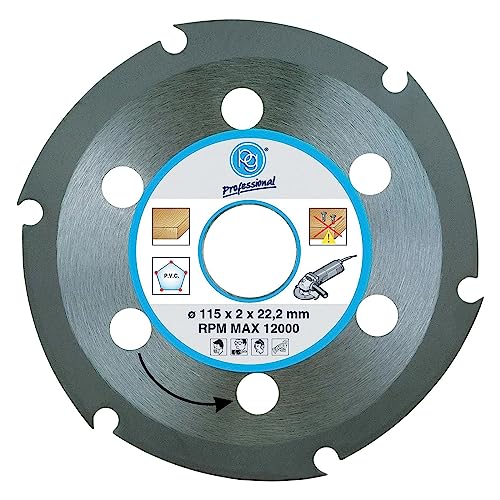 La zappa Trennscheibe Holz kompatibel mit Winkelschleifern (Durchmesser Ø 230 mm) von La zappa