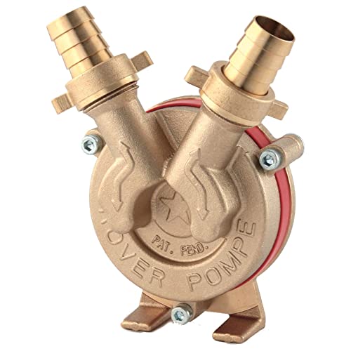 La zappa Umfüllpumpe für Bohrmaschine aus Messing, klassischer Flüssigringbohrer mit Laufrad (Drill 14) von La zappa