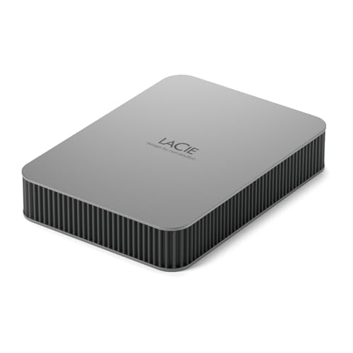 LaCie Mobile Drive Secure 5TB, Tragbare Externe Festplatte, 2.5 Zoll, Mac & PC, space grey, inkl. Data Rescue Service (STLR5000400) LaCie Mobile Drive Secure 5TB, Tragbare Externe Festplatte, 2.5 Zoll, Mac & PC, space grey, inkl. Data Rescue Service (STLR5000400) von LaCie