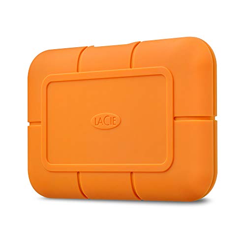 LaCie Rugged SSD externe SSD 1TB, 2.5 Zoll, PC & Mac, inkl. USB-C w/o USB-A Kabel, inkl. 3 Jahre Rescue Service, Modellnr.: STHR1000800 von LaCie