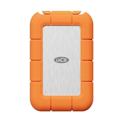 LaCie Rugged SSD4 1TB, 40Gbps USB-C, Orange, Data Rescue Service (STND1000400) von Seagate
