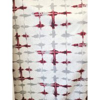Blackout Fuchsia Pulse Rate Abstraktes Muster 58" Verkaufte Massenware von LaContinentalFabric