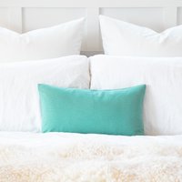 12 "x 20" Solid Seafoam Grün Rechteckig/Länglich Lendenwirbel Kissen Dekokissenbezug 12 "x 20" Solid Seafoam Grün Rechteckig/Länglich Lendenwirbel Kissen Dekokissenbezug von LaCozi