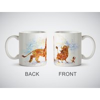 Der König Der Löwen Simba Timon Pumbaa Becher Aquarell Kunstdruck Tasse Kaffee Tee Keramiktasse Küche Dekor Weiße Oder Magic Mug Bild Kinder von LaDecorEU