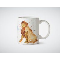König Der Löwen Simba Und Nala Aquarell Kunst Druck Tasse Kaffee Tee Weiße Oder Zaubertasse Mit Bild Liebe Geschenk Hochzeit Valentinstag von LaDecorEU