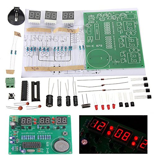 LaDicha 10 Stücke DIY 6 Digital Led Elektronische Uhr Kit 9 V-12 V At89C2051 LaDicha 10 Stücke DIY 6 Digital Led Elektronische Uhr Kit 9 V-12 V At89C2051 von LaDicha