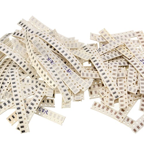LaDicha 1150Pcs SMD 1206 (0-/10M) 50 Value Resistor + (2.2Pf -1Uf) 40 Value Capacitor von LaDicha