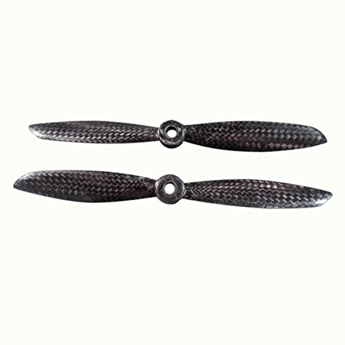 LaDicha 6045 6X4.5 Kohlefaser Propeller Cw/CCW Für Qav250 Zmr250 Rahmen Kits von LaDicha