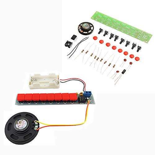 LaDicha DIY Ne555 Elektronische Bauteile Kit Elektrische Klaviergurgel Kit von LaDicha