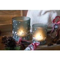 Herbstdeko | Weihnachtsdeko Windlicht Teelichthalter Kerzenhalter Natürliche Kerzenständer von LaDresseria