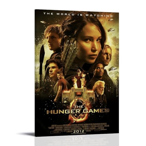 Hunger Games Movie Poster Dekorative Malerei Leinwand Wandkunst Wohnzimmer Poster Schlafzimmer Malerei,Wandkunst Bilddruck Moderne Familienzimmer Dekor 12x18inch(30x45cm) von LaFegoude