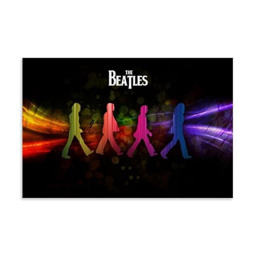 LaFegoude Beatles Fanart Poster Dekorative Malerei Leinwand Wandkunst Wohnzimmer Poster Schlafzimmer Malerei,Wandkunst Bilddruck Moderne Familienzimmer Dekor 12x18inch(30x45cm) von LaFegoude