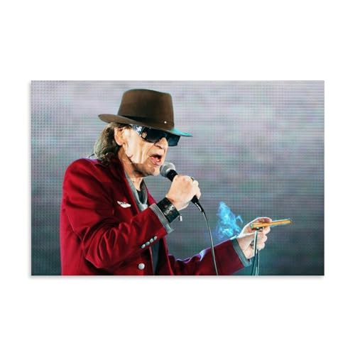 LaFegoude Udo Lindenberg ART Poster Dekorative Malerei Leinwand Wandkunst Wohnzimmer Poster Schlafzimmer Malerei,Wandkunst Bilddruck Moderne Familienzimmer Dekor 12x18inch(30x45cm) von LaFegoude