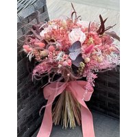 Unique & Romantic Preserved Dried Flower Arleja Wedding Bouquet For Bride That Lasts More Than 3 Years With Buttonniere Unique & Romantic Preserved Dried Flower Arleja Wedding Bouquet For Bride That Lasts More Than 3 Years With Buttonniere von LaFlorDecoStudio