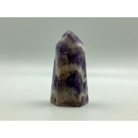 Wunderbarer Chevron Amethyst Kristallturm 4 von LaGemShops