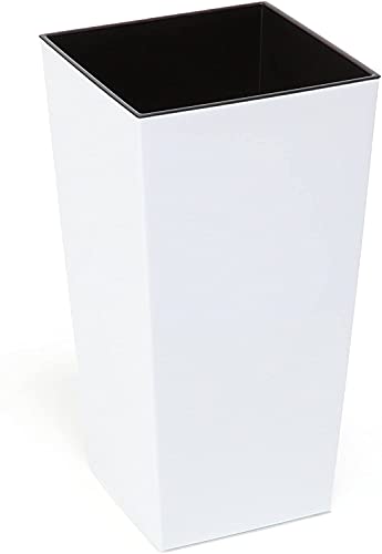 Lamela Blumentopf Finezja Dekostoff 30 x 30 x 57h cm weiß Lamela Blumentopf Finezja Dekostoff 30 x 30 x 57h cm weiß von Lamela