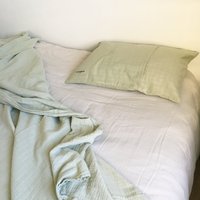 Rechteckige Kissen Aus Bio Baumwolle Rechteckige Kissen Aus Bio Baumwolle von LaLangerieParis