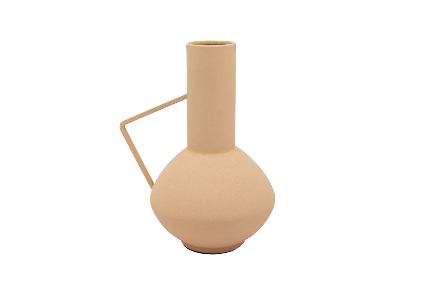 LaLe Living Dekovase Krugvase Yara in Sand, H: 21cm von LaLe Living