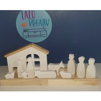 Handmade Krippe von LaLuKreativ