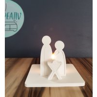 Mini Krippe von LaLuKreativ