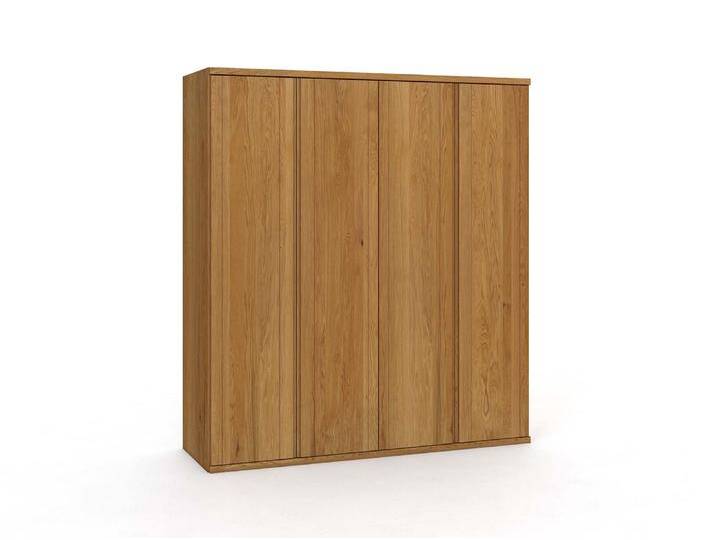 Drehtürenschrank „Egon“ Eiche 4-türig Drehtürenschrank „Egon“ Eiche 4-türig von LaModula