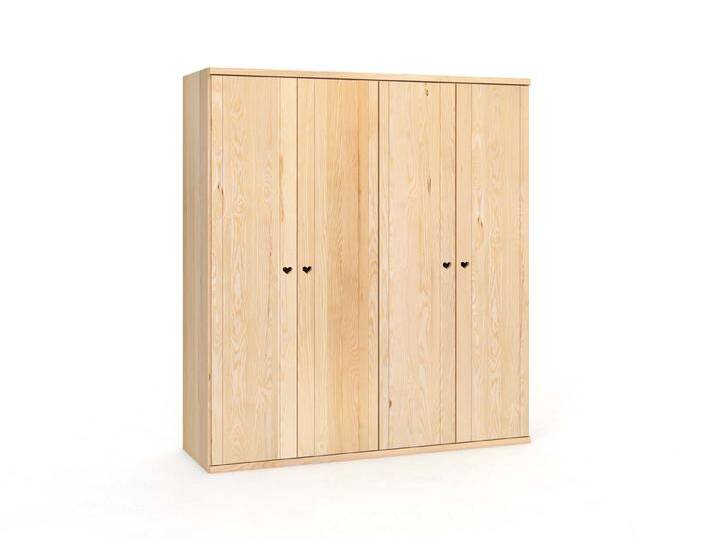 Drehtürenschrank „Egon“ Esche 4-türig Drehtürenschrank „Egon“ Esche 4-türig von LaModula