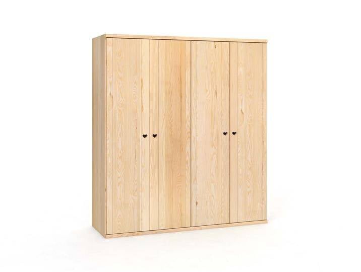 Drehtürenschrank „Egon“ Esche 4-türig von LaModula
