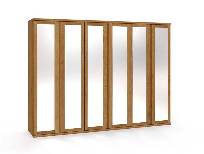 Drehtürenschrank „Sandra“ Eiche 6-türig Drehtürenschrank „Sandra“ Eiche 6-türig von LaModula