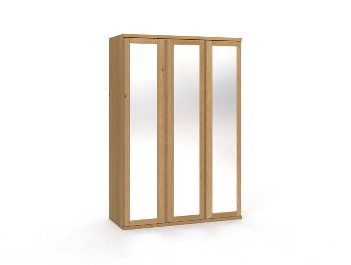 Drehtürenschrank „Sandra“ Eiche Hell 3-türig Drehtürenschrank „Sandra“ Eiche Hell 3-türig von LaModula