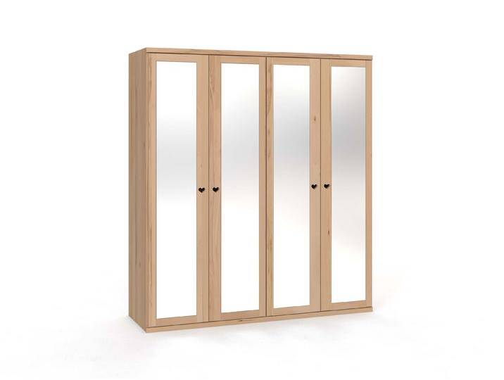 Drehtürenschrank „Sandra“ Kernbuche 4-türig Drehtürenschrank „Sandra“ Kernbuche 4-türig von LaModula