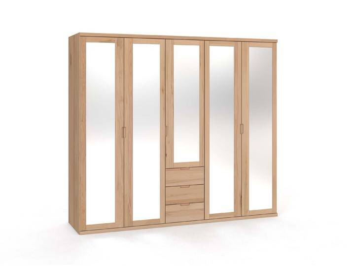 Drehtürenschrank „Sandra“ Kernbuche 5-türig von LaModula