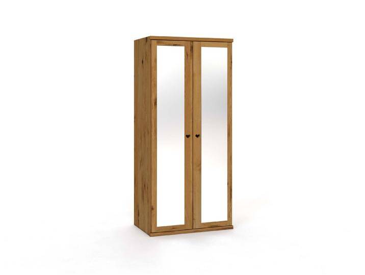 Drehtürenschrank „Sandra“ Wildeiche 2-türig Drehtürenschrank „Sandra“ Wildeiche 2-türig von LaModula