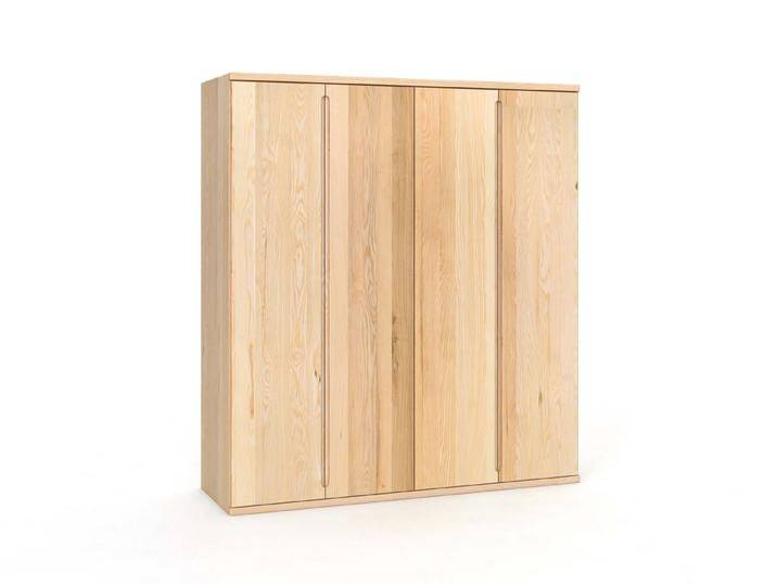 Drehtürenschrank „Valentin“ Esche 4-türig Drehtürenschrank „Valentin“ Esche 4-türig von LaModula