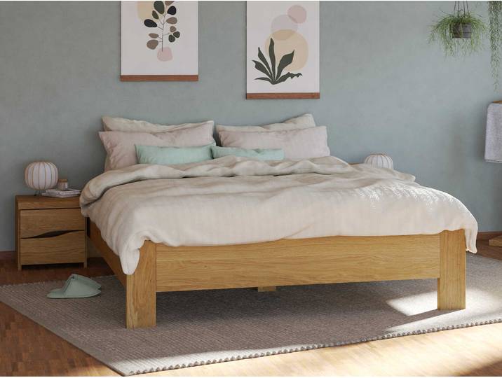 Eichenbett „Frida“ von LaModula