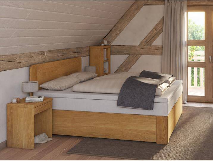 Eichenbett „Niklas“ Boxspring Eichenbett „Niklas“ Boxspring von LaModula