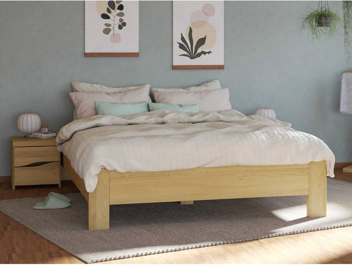 Eichenbett Hell „Frida“ von LaModula