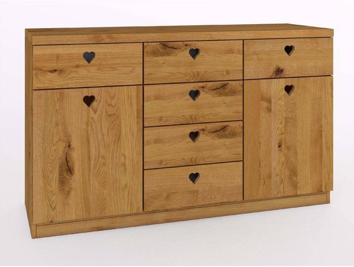 Kommode Wildeiche „Heidi“ 150 cm Kommode Wildeiche „Heidi“ 150 cm von LaModula