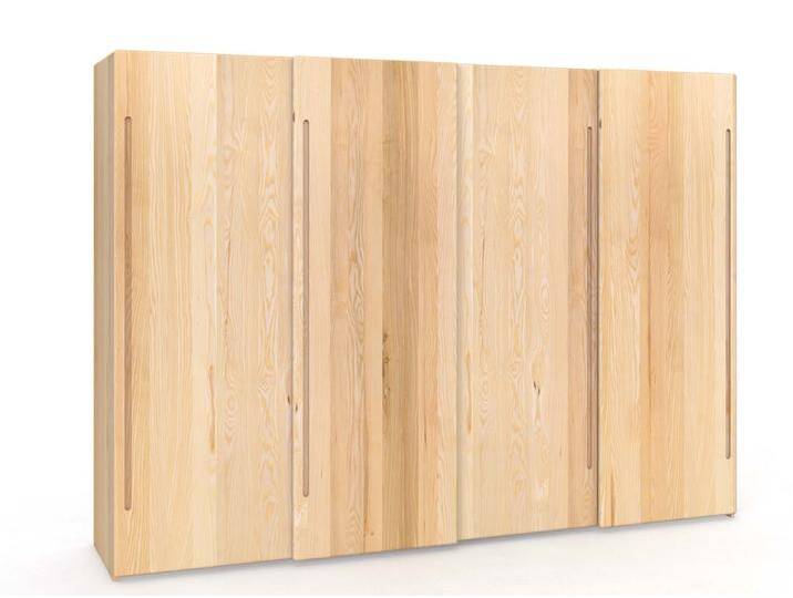 Schiebetürenschrank aus Esche „Viktor“ 4-türig Schiebetürenschrank aus Esche „Viktor“ 4-türig von LaModula